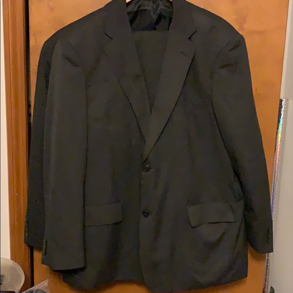 Haggar Men’s Polyester Suit coat and pants